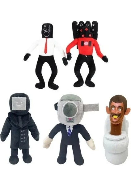 10,63 Inç Skibidi Tuvalet Peluş Peluş Oyuncak Kameraman Tv Adam Skibidi Dop Dop Evet Evet Titans Camcordeman Hoparlör Hoparlör Adam (Yurt Dışından) fırsatları