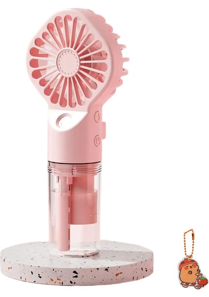 xiaomi Taşınabilir Su Su Buharlı Vantilatör USB Şarj Edilebilir El Mini Sessiz Hava Soğutma Fanı 4 Hız (Yurt Dışından)