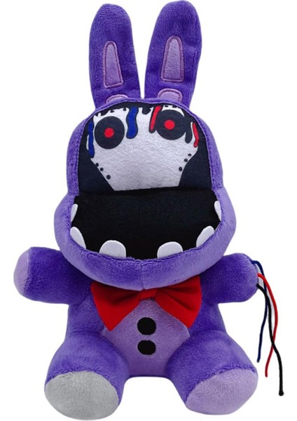 Fnaf Peluş Çocuk Oyunu Fnaf 7 Inç, Peluş Çocuk Oyuncakları Erkek ve Kız Çocuklar Için Fan Hediyesi Çocuk Hediyesi (Solmuş Mor Tavşan) (Yurt Dışından)