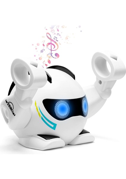Çocuklar Için Robot Oyuncaklar: Dokunmayı Algılayan Oyuncak Müzikli Robotlar, Harika Interaktif Dönen Dans 2 3 4 5 6 7 8 Yaş Için Akıllı Çocuk Robot Oyuncak (Yurt Dışından)