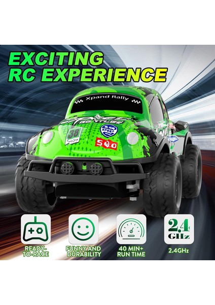 Rc Arabalar Erkek Çocuklar Için Uzaktan Kumandalı Araba 3 4 6 7 8 Rc Drift Araba, 6.2 Km/saat, Renkli Kabuk Çocuklar Için Kendi 2.4 Ghz Rc Araç Kitinizi Yapın Çocuk (Yurt Dışından) fiyatları