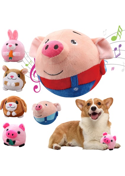 Peluş Otomatik Zıplayan Oyuncak Anti-Isırma Müzik Titreşim Zıplayan Top Kediler ve Köpekler Için Evcil Hayvanlar (Yurt Dışından) fiyatları