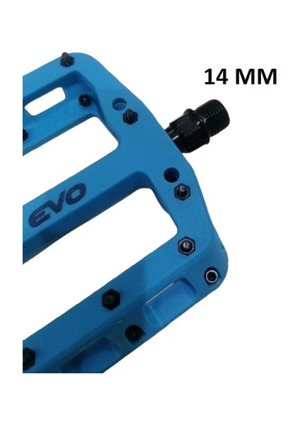 Plastik Mavi Platformlu Rulmanlı Bisiklet Pedalı modelleri