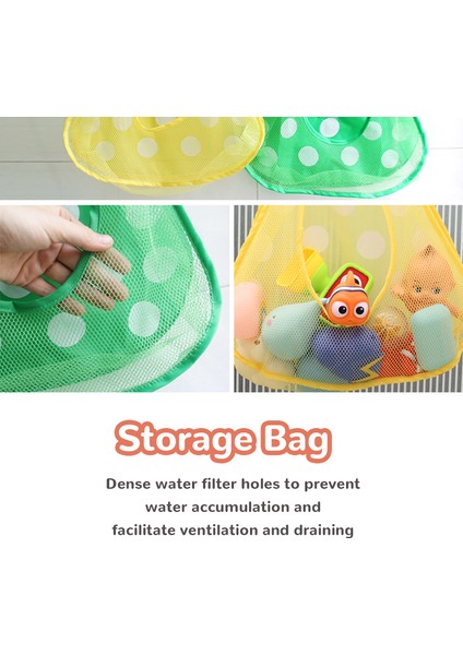 Çocuk Banyo Oyuncakları Sevimli Ördek Kurbağa Örgü Net Oyuncak Saklama Çantası Güçlü Vantuz Banyo Oyun Çantası Banyo Organizatör Su Oyuncakları Çocuklar Için (Yurt Dışından)