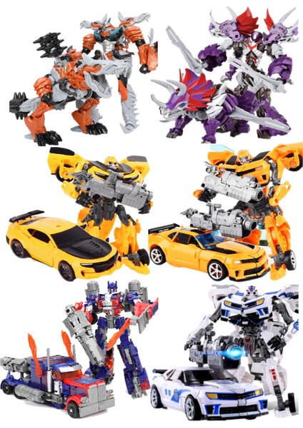Kakao Transformers Oyuncak Araba Dinozor Asker Film Koleksiyonu Modeli Hareketli Şekil (Yurt Dışından)