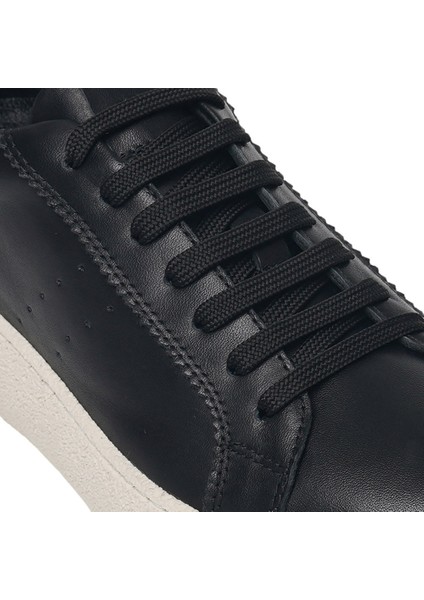 Kadın Siyah Deri Sneaker Ayakkabı 3K2SA72140