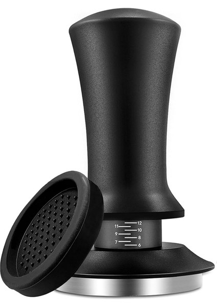 53MM Espresso Aksesuar Seti, Yaylı Kalibreli Tamper, Paslanmaz Çelik Iğne Aleti ve Dozaj Hunisi Seti (Yurt Dışından)