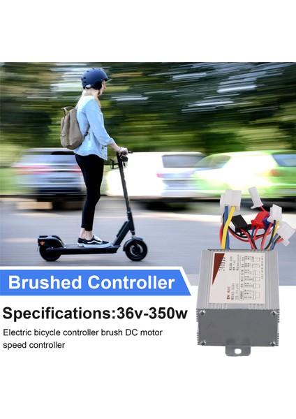 Elektrikli Bisiklet Bisiklet Fırçalı Kontrol Cihazı 36V 350W Scooter Fırça Dc Motor Hızı (Yurt Dışından)