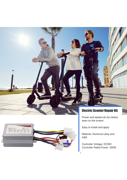 Elektrikli Bisiklet Bisiklet Fırçalı Kontrol Cihazı 36V 350W Scooter Fırça Dc Motor Hızı (Yurt Dışından)