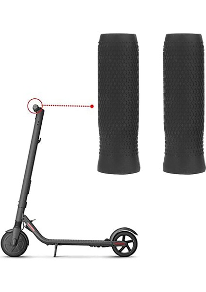 Elektrikli Scooter Gidon Sapları Scooter Gidon Sapları Ninebot Es1 Es2 Es4 Elektrikli Scooter Aksesuarları Siyah (Yurt Dışından) fiyatları