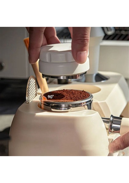 51-58MM Kahve Tamper Istasyonu Standı Evrensel Portafiltre Depolama Rafı Dağıtıcı Tutucu Taban Kahve, A (Yurt Dışından)