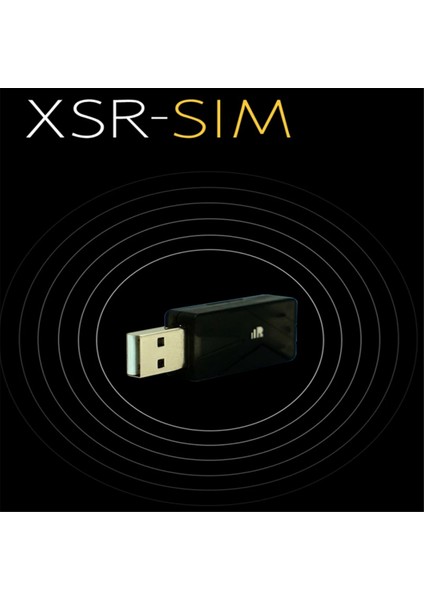 Xsr-Sım Kablosuz Simülatör USB Dongle Vericiler ve Modül Sistemi Uçuş Uçak Helikopter Quadcopter (Yurt Dışından)