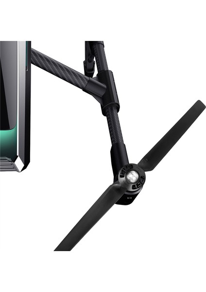 Yuneec Q500 Typhoon 4K Için 8 Adet Pervane Yedek Parça Hızlı Çıkarma Kendinden Kilitli Pervane Yedek Kanat (Siyah) (Yurt Dışından)