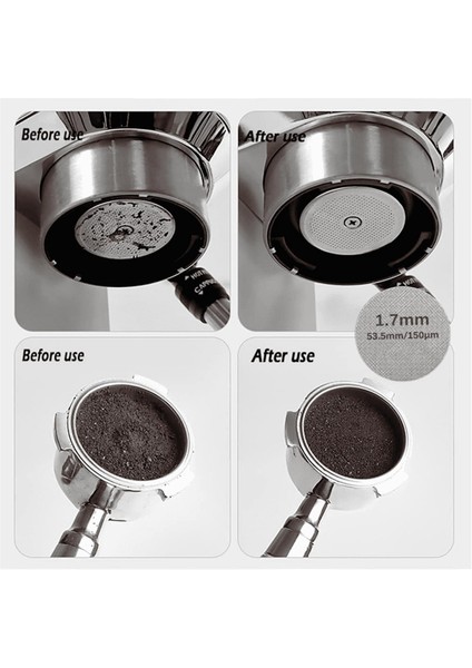 Wdt Tools Espresso Puck Ekranı - 54MM Dozaj Hunisi ve Paslanmaz Çelik Iğneler Kahve Karıştırıcı Dağıtım Aracı (Yurt Dışından)