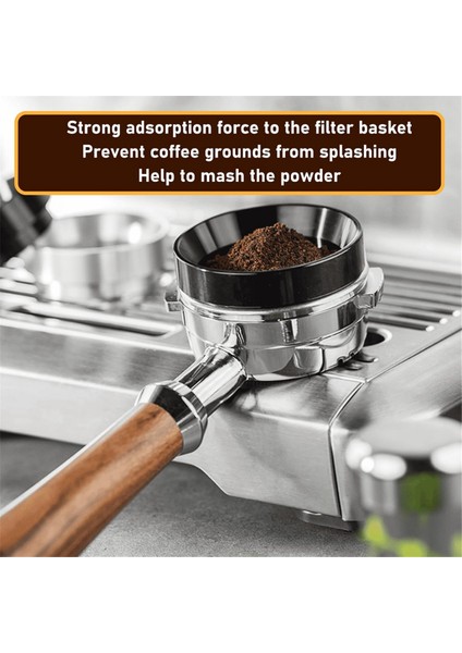 Wdt Tools Espresso Puck Ekranı - 54MM Dozaj Hunisi ve Paslanmaz Çelik Iğneler Kahve Karıştırıcı Dağıtım Aracı (Yurt Dışından)