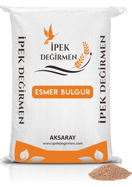 Çiğ Köftelik Bulgur İnce Esmer Köy Bulguru 1 kg
