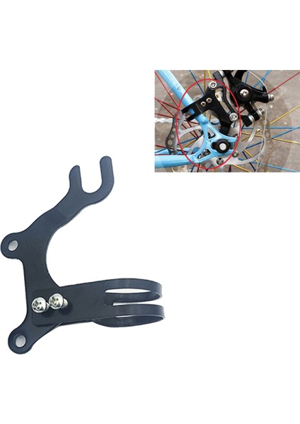 20/31.8mm Ayarlanabilir Bisiklet Disk Fren Braketi Dönüştürücü Çerçeve Adaptörü Montaj Tutucu (Yurt Dışından)