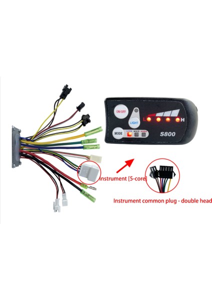 Jn 15A Kare Dalga Sm Için Ebike Işık Kontrol Cihazı LED-S800 Ekranlı 36V/48V 250W/350W Elektrikli Dağ Bisikleti Kiti (Yurt Dışından) indirimleri