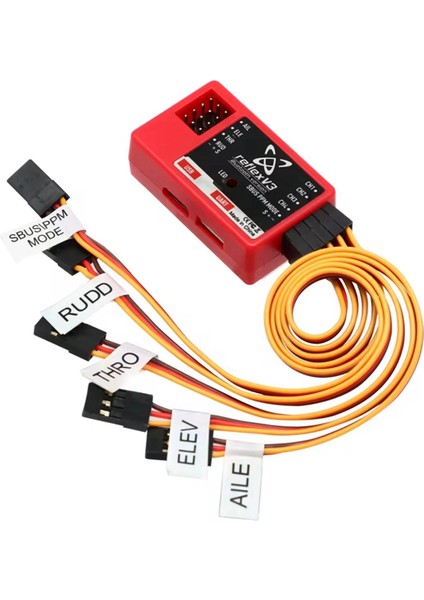 Fms Reflex V3 Uçuş Kontrolörü Gyro Sabitleyici Rc Uçak Warbird Sabit Işlevsellik Iha Helikopter (Yurt Dışından)