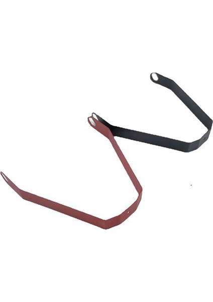 Nınebot Max G30 G30D G30LP Elektrikli Scooter Çamurluk Braketi Arka Çamurluk Braketi Için 2 Adet Arka Çamurluk Desteği, Siyah (Yurt Dışından)