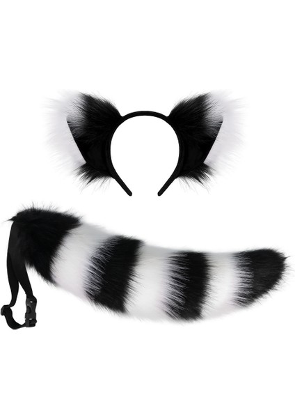 Cos Simülasyon Peluş Tilki Maske Seti (Yurt Dışından)