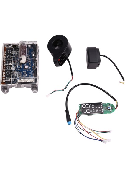 Elektrikli Scooter Anakart Kontrol Ünitesi Güç Kaynağı Bt Dijital Ekran Hızlandırıcı Ön Işık Xiaomi M365 Pro Parçası (Yurt Dışından)