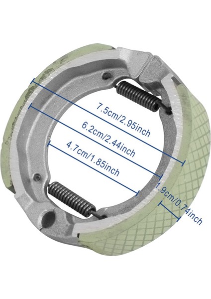 Ninebot Max G30 Elektrikli Scooter Için Ön Tambur Fren Balatası Pabucu Ön Tekerlek Tambur Fren Kickscooter Yedek Parçaları (Yurt Dışından) modelleri