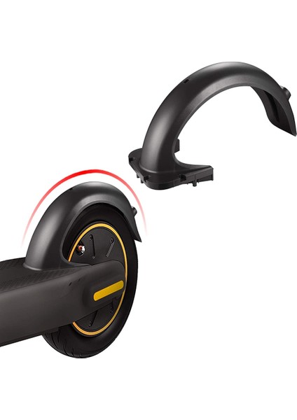 Segway Ninebot Max G30 Elektrikli Scooter Için Arka Çamurluk Seti, Çamurluk Desteği Kırmızı Braket Değiştirme Kitleri (Yurt Dışından)
