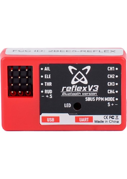 Fms Reflex V3 Uçuş Kontrolörü Gyro Sabitleyici Rc Uçak Warbird Sabit Işlevsellik Iha Helikopter (Yurt Dışından)