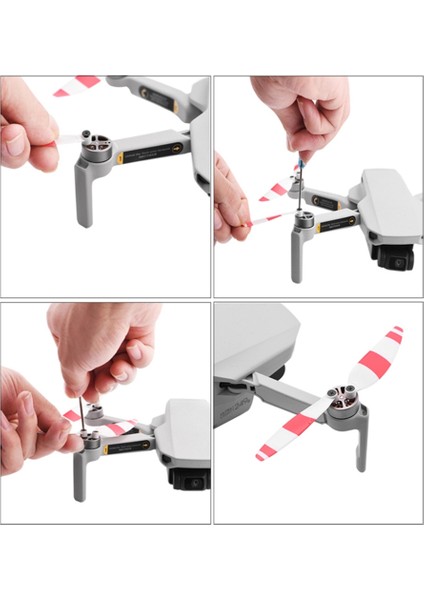 8 Adet 4726 Mini 2 Drone Için Pervane Hafif Ağırlıklı Pervaneler Kanat Yedek Parçaları G (Yurt Dışından) fiyatları
