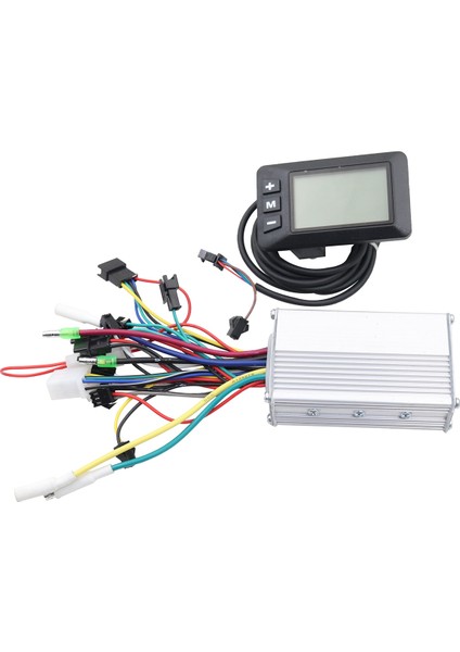 350W Elektrikli Scooter Kontrol Cihazı Fırçasız Motor 24V-36V+LCD Ekran Metre Sm5+2 Elektrikli Scooter Aksesuarları Için (Yurt Dışından)