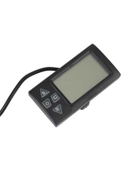 S861 LCD Ebike Ekran, Elektrikli Bisiklet Için Sm Fişli Bldc Denetleyici Kontrol Paneli Siyah 24V-36V (Yurt Dışından)