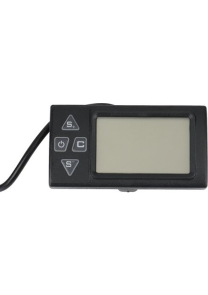 S861 LCD Ebike Ekran, Elektrikli Bisiklet Için Sm Fişli Bldc Denetleyici Kontrol Paneli Siyah 24V-36V (Yurt Dışından)