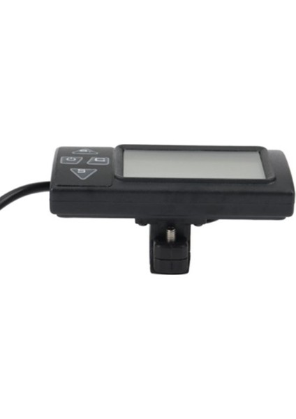 S861 LCD Ebike Ekran, Elektrikli Bisiklet Için Sm Fişli Bldc Denetleyici Kontrol Paneli Siyah 24V-36V (Yurt Dışından)