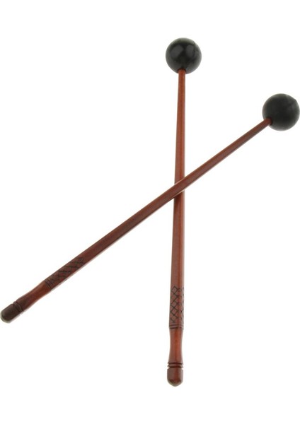 1 Çift Çırpıcı Lotus Davul Çubukları, Kauçuk Çekiç Kafası, (Yurt Dışından)