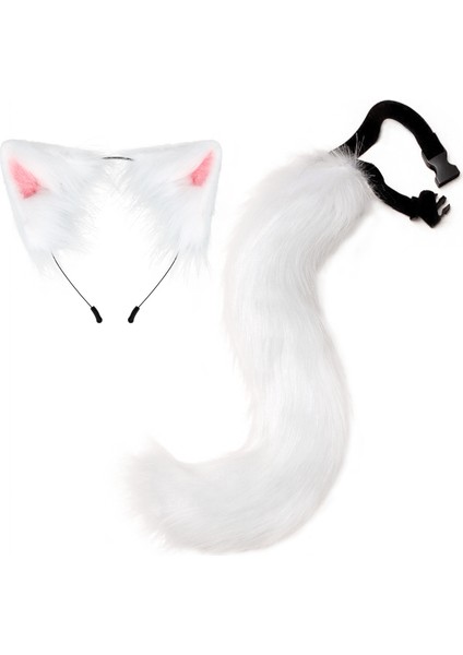 Cos Simülasyon Peluş Tilki Maske Seti (Yurt Dışından)