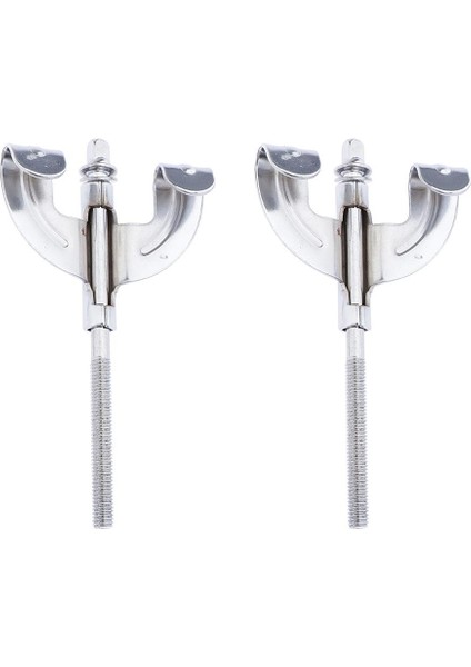 16 /paket Bas Davul Pençeleri + Çubukları 100MMX6MM Krom (Yurt Dışından) fiyatları