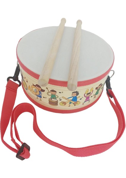Çocuklar Davul Eğitici 2 Çocuk Müzik Aleti Oyuncak Deseni (Yurt Dışından)