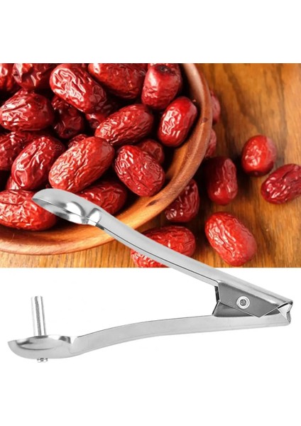 2 Adet 2 Adet Kiraz Pitter Araçları Gıda Sınıfı Yeniden Kullanılabilir Ergonomik Sap Paslanmaz Paslanmaz Çelik Meyve Çukur Sökücü Kiraz Oyma Makinesi Mutfak (Yurt Dışından)
