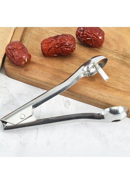 2 Adet 2 Adet Kiraz Pitter Araçları Gıda Sınıfı Yeniden Kullanılabilir Ergonomik Sap Paslanmaz Paslanmaz Çelik Meyve Çukur Sökücü Kiraz Oyma Makinesi Mutfak (Yurt Dışından)