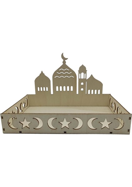 Ramazan Ahşap, Ay, Astles Tabağı Çerez C (Yurt Dışından)
