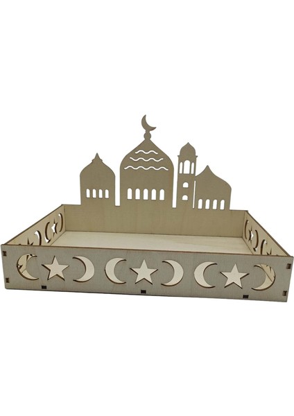 Ramazan Ahşap, Ay, Astles Tabağı Çerez C (Yurt Dışından)