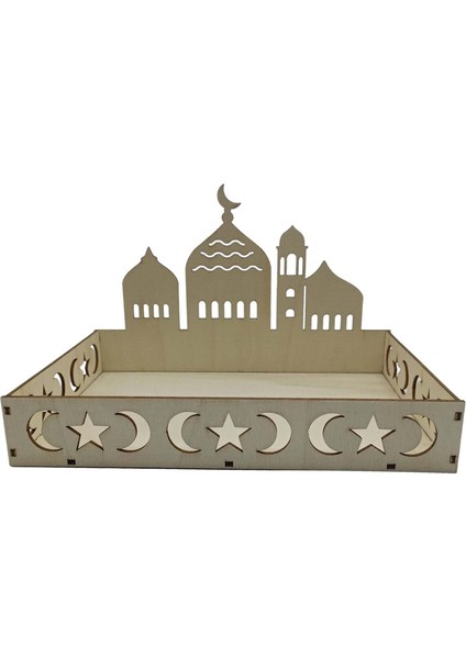 Ramazan Ahşap, Ay, Astles Tabağı Çerez C (Yurt Dışından)