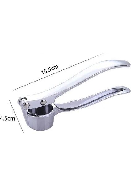 Düzenli Stil Paslanmaz Çelik Sarımsak Ezici Mutfak Sebze Pişirme Zencefil Ekstruder Manuel Zencefil Öğütücü Aracı Mutfak Aksesuarları (Yurt Dışından)