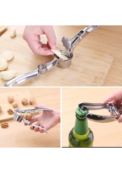 Düzenli Stil Paslanmaz Çelik Sarımsak Ezici Mutfak Sebze Pişirme Zencefil Ekstruder Manuel Zencefil Öğütücü Aracı Mutfak Aksesuarları (Yurt Dışından) indirimleri