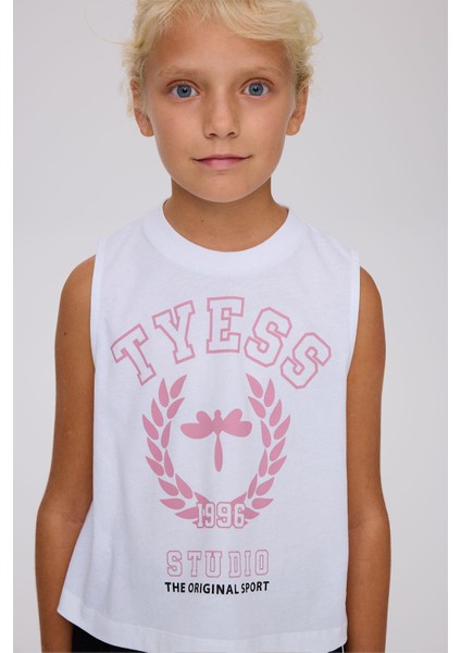 Kız Çocuk Beyaz Tshirt modelleri