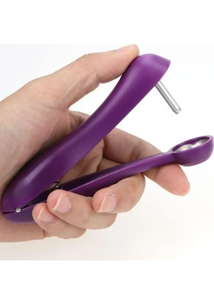 Mor 1 Adet Kiraz Çekirdeği Kaldır Meyve Zeytin Çukuru Aracı Tohum Araçlar Stoner Tart Pitter Sökücüler Yaratıcı Mutfak Meyve Sebze Araçları (Yurt Dışından) fırsatları