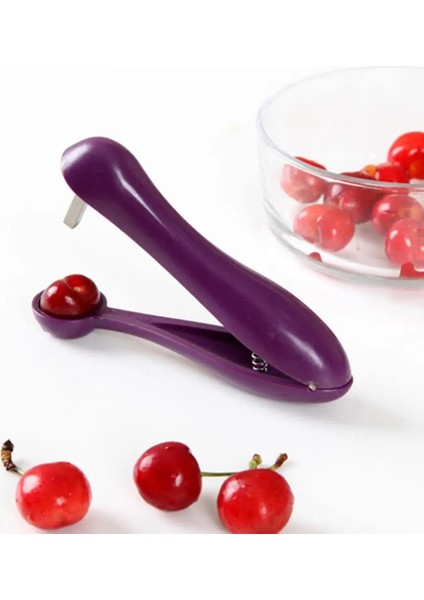 Mor 1 Adet Çok Fonksiyonlu Kiraz Pitter Aracı Meyve Çekirdeği Çıkarıcı Zeytin Çekirdek Tart Çukur Tohum Kaldırmak Gadget Stoner Mutfak Aksesuarları (Yurt Dışından) fiyatları