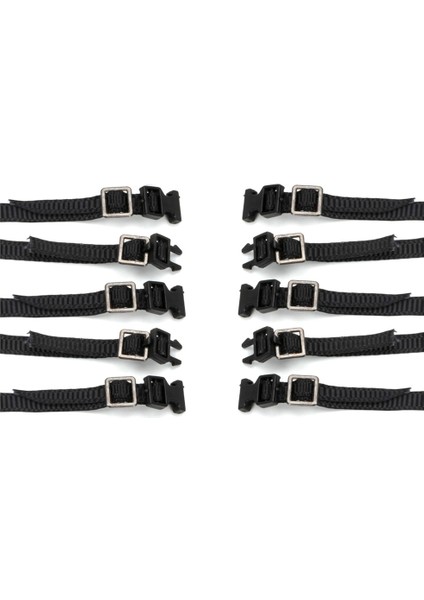 10 Adet Rc Araba Çatı Bagaj Rafı Halat Süslemeleri Askı 1/10 Rc Paletli Araba Eksenel SCX10 Traxxas Trx4 RC4WD D90 CC01,2 (Yurt Dışından)