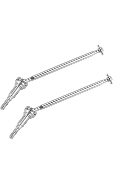 2 Adet Metal Ön Tahrik Mili Cvd Tahrik Mili LG-WJ03 Laegendary Legend 1/10 Rc Araba Yedek Parça Aksesuarları (Yurt Dışından)